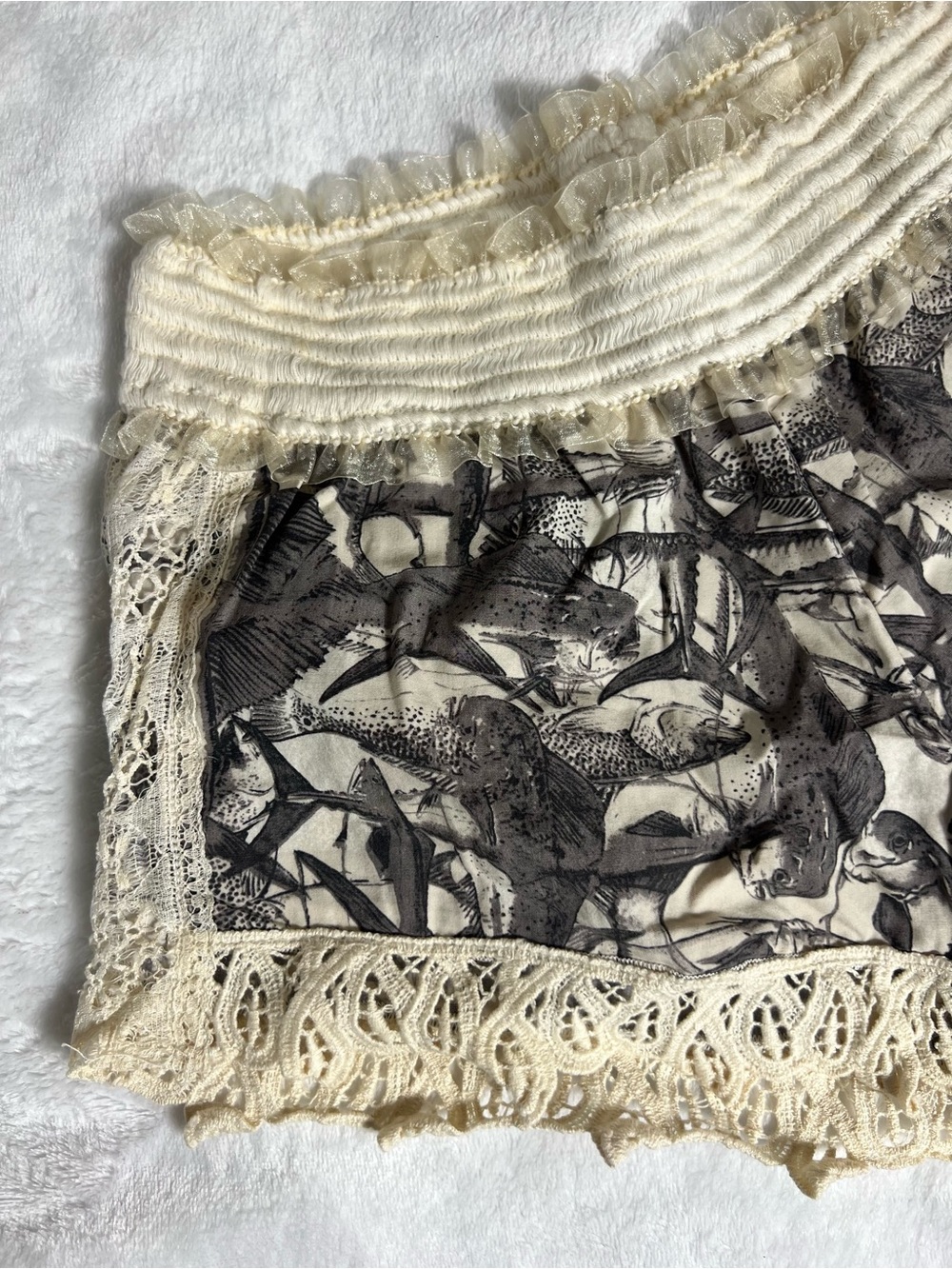 Sunday Saint Tropez Ram Shorts Toile Marine Print